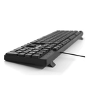 Teclado Abnt2 Multmídia Preto KB-M10BK C3tech Com Fio Usb Ergônomico