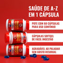 Ômega 3 Multivitamínico A-Z - 20 Vitaminas e Minerais + EPA DHA 1400 mg- 60 Caps
