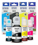 Kit Tinta Original Epson L4360 L4260 L14150 L4160 L6171 T504