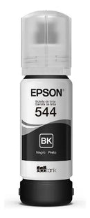 Kit 2 Garrafas de Tinta Epson T544 Para Ecotank cor Preto