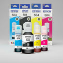 Kit Tinta Original Epson L4360 L4260 L14150 L4160 L6171 T504