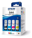 Kit Epson T544 Preto, Amarelo, Magenta, Ciano Tinta 4 Cores