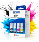Kit Epson T544 Preto, Amarelo, Magenta, Ciano Tinta 4 Cores