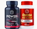 KIT  Power Mulher - Cabelo Pele Unha Premium - 18 Vitaminas e Minerais + 1 Ômega