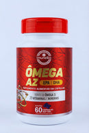 KIT 1 Ômega 3 A-Z - 20 Vitaminas e Minerais + EPA DHA + 1 Colágeno Tipo 2 + CGM