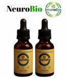 Kit 2 NeuroBio – Memória  Foco e Concentração - 30 ML