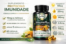 Kit 2 Suplementos Super Imune Plus 490 mg - 10 mg de Própolis + Vitaminas e Mine
